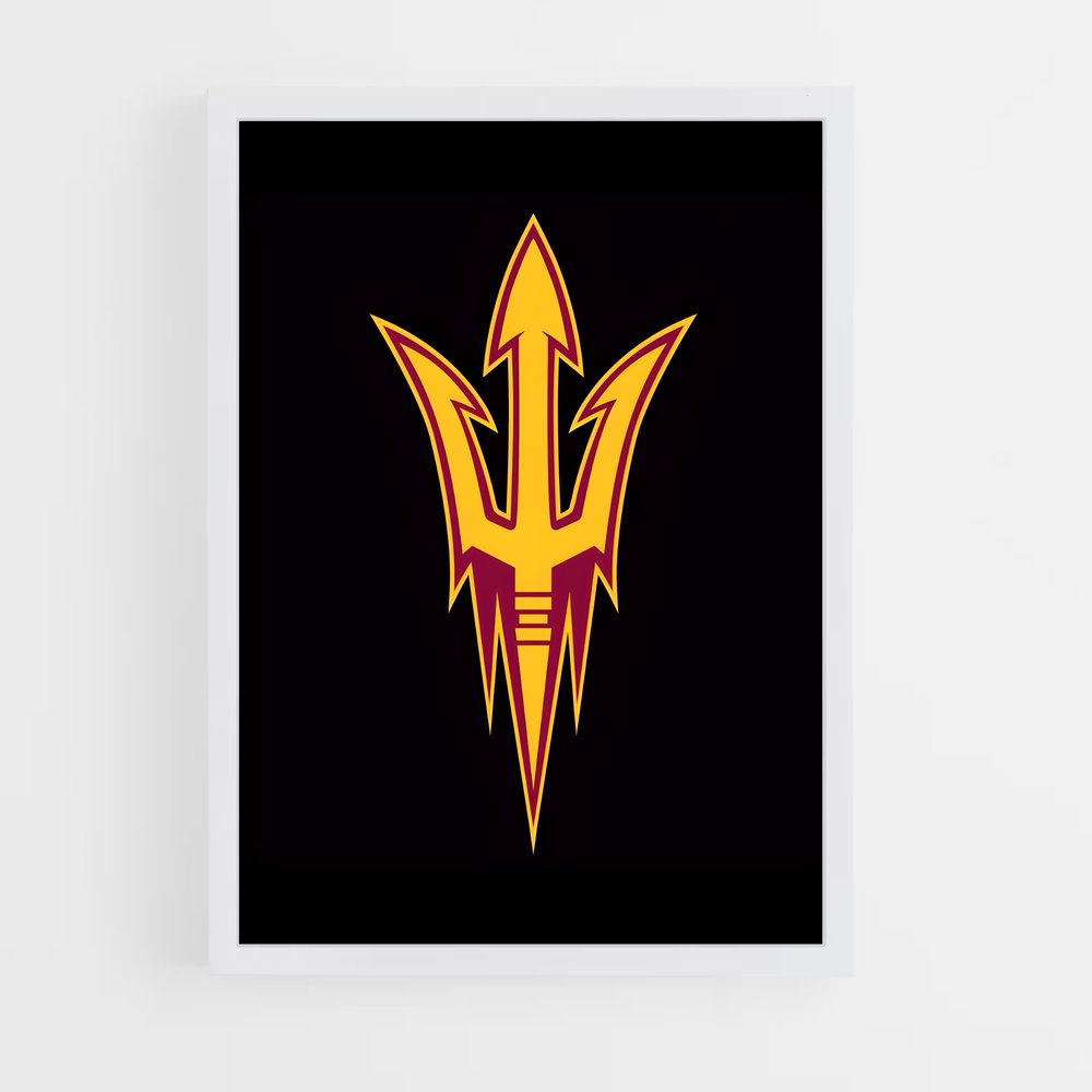 Poster Arizona state – affiche Baseball (vue 3)